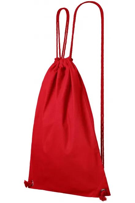 Bavlněný lehký batoh, červená