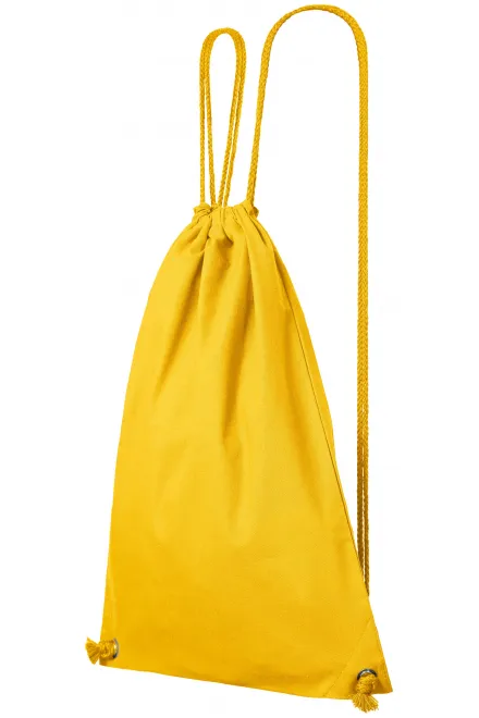 Bavlněný lehký batoh, žlutá