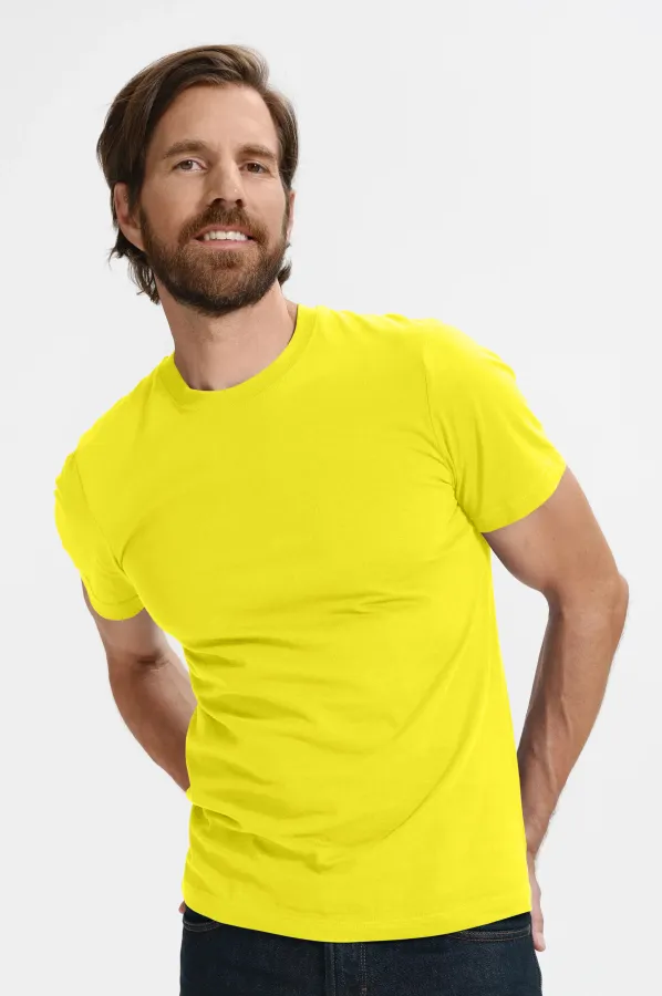 Pánské triko klasické, citrónová Pánské triko klasické, citrónová