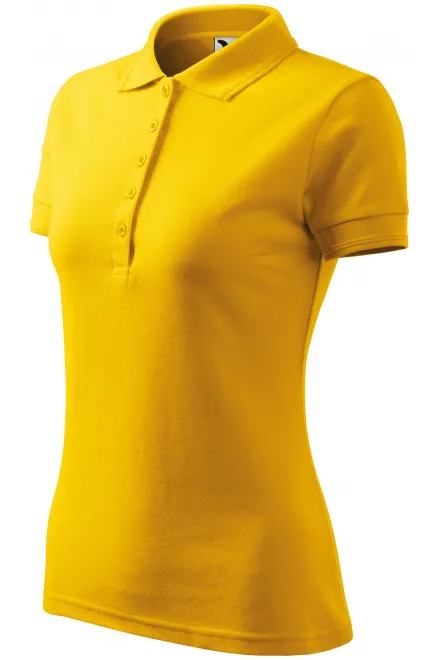 Dámská elegantní polokošile, žlutá