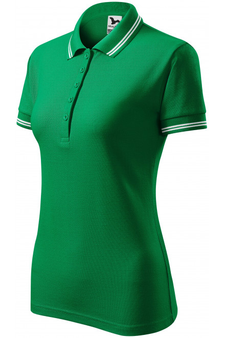 Dámská polokošile kontrastní, trávově zelená, dámská trička