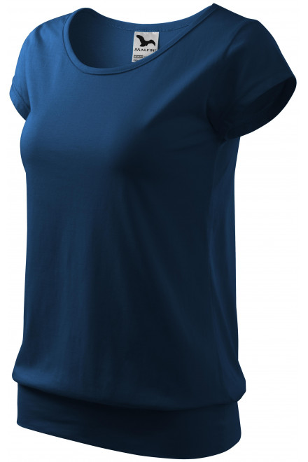 Dámské trendové tričko, půlnoční modrá, dámská trička