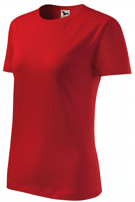 Dámské triko klasické, červená, dámská trička