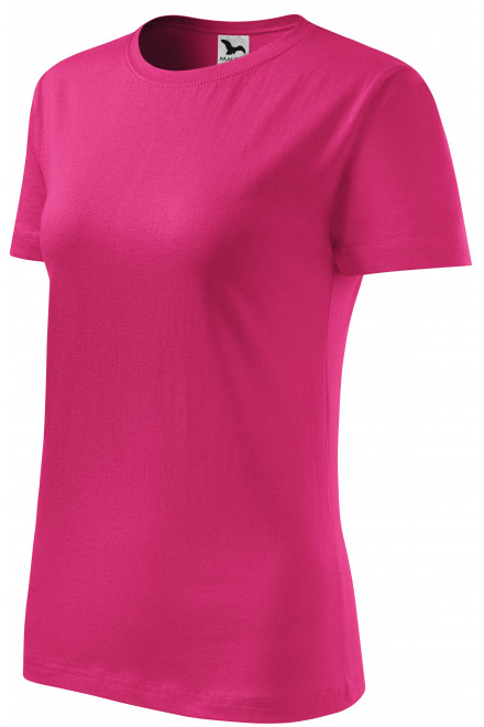 Dámské triko klasické, purpurová, růžová trička