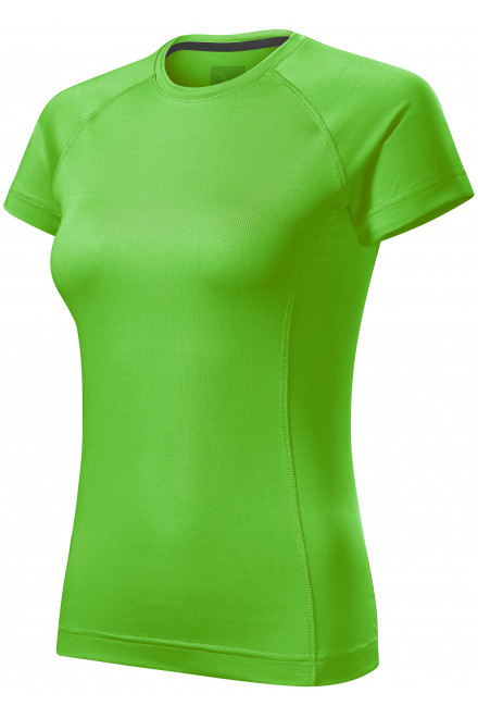 Dámské triko na sport, jablkově zelená, zelená trička