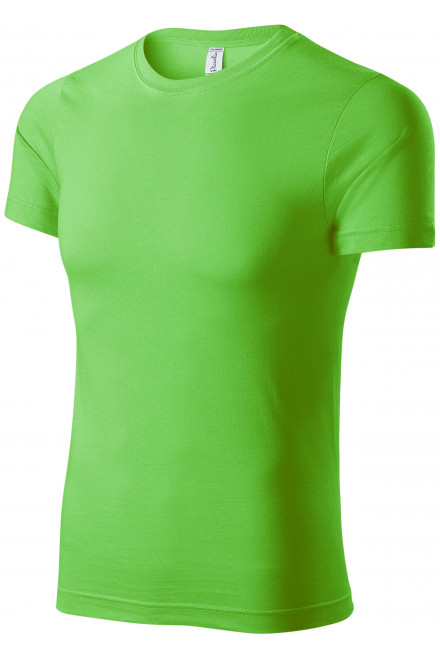 Dětské lehké tričko, jablkově zelená, trička na potisk