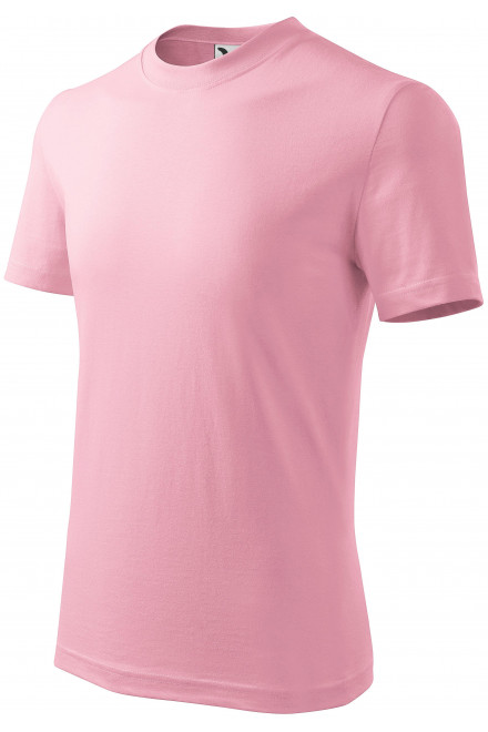 Dětské tričko jednoduché, růžová