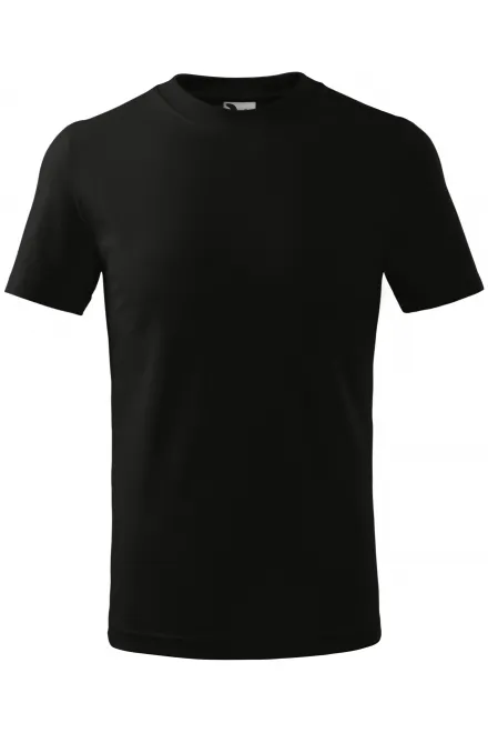 Dětské tričko klasické - černá, 110 cm / 4 roky