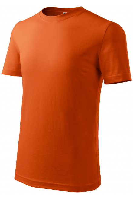 Dětské tričko klasické na leto, oranžová, oranžová trička