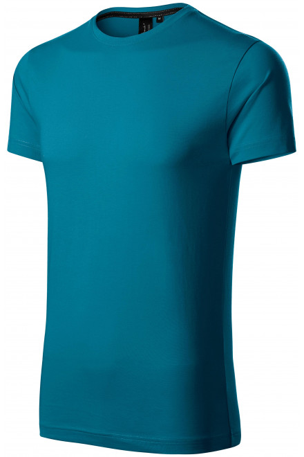 Exkluzivní pánské tričko, petrol blue, jednobarevná trička