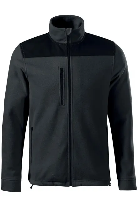 Hřejivá unisex fleecová bunda - ebony gray, S