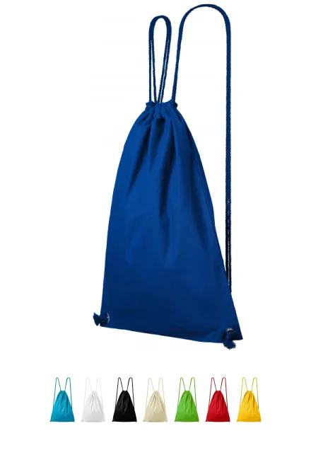 Bavlněný lehký batoh, kráľovská modrá Bavlněný lehký batoh, kráľovská modrá