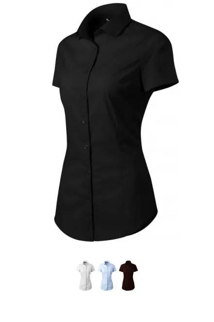 Dámská halenka Slim fit, černá