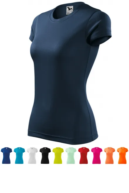 Dámské sportovní tričko, tmavomodrá