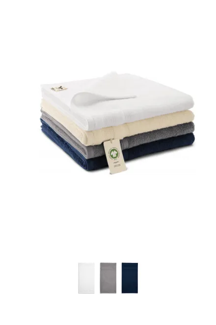 Osuška z organické bavlny, mandlová