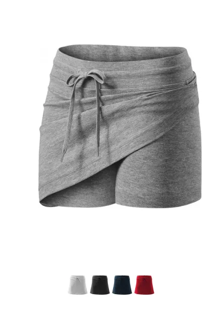 Sukně dámská, tmavěšedý melír