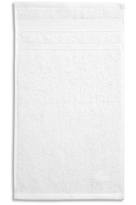 Malý ručník z organické bavlny, bílá