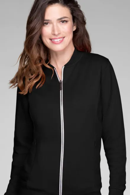 Dámská mikina se skrytými kapsami, černá