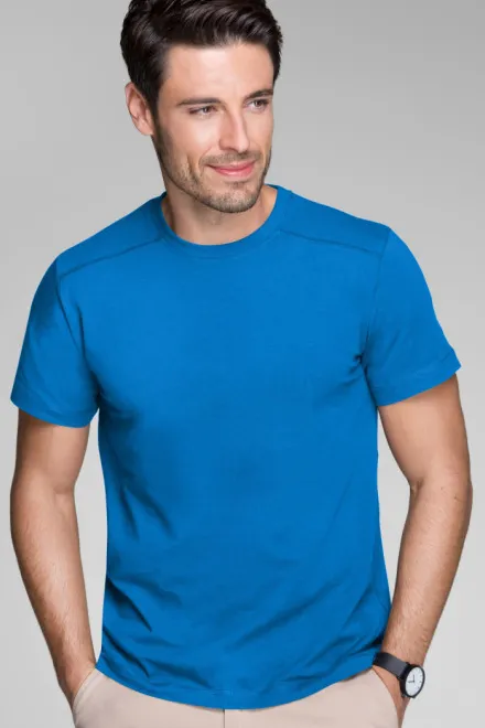 Pánské triko ozdobené, snorkel blue
