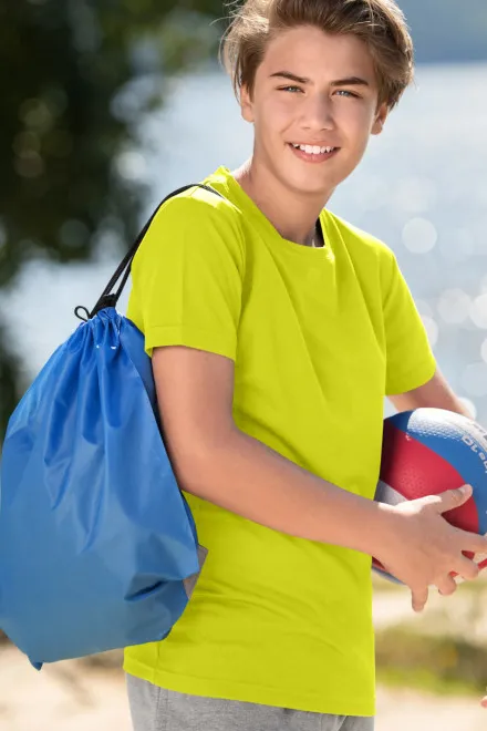 Sportovní tričko pro děti, neonová žlutá