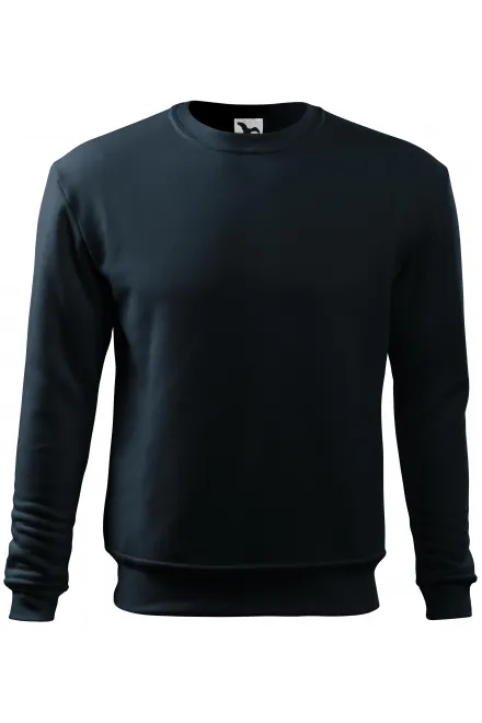 Mikina s hlavicovým rukávem, bez kapuce - tmavomodrá, 158 cm / 12 let