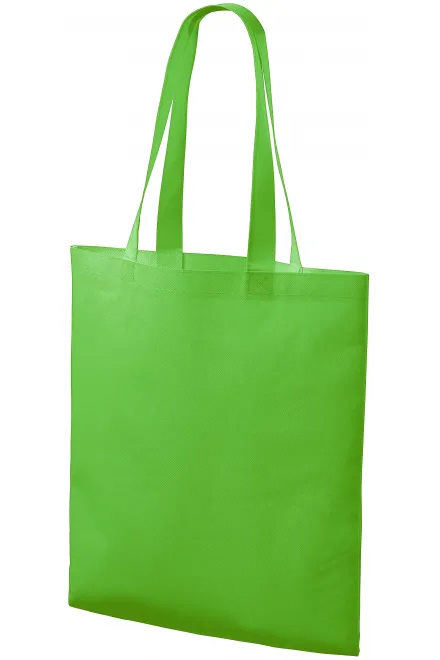 Nákupní taška středně velká, jablkově zelená