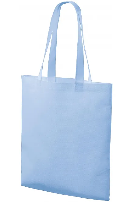 Nákupní taška středně velká, nebeská modrá
