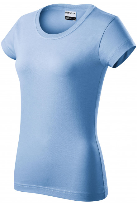 Odolné dámské tričko, nebeská modrá, jednobarevná trička