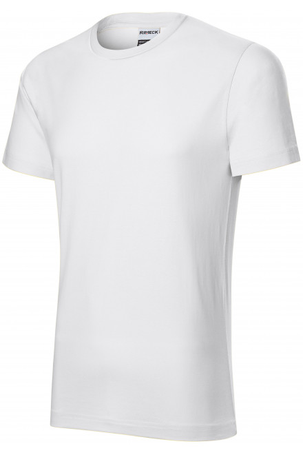 Odolné pánské tričko tlustší, bílá, odolná trička