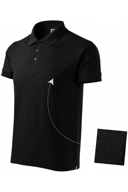 Pánská elegantní polokošile, černá, pánská trička