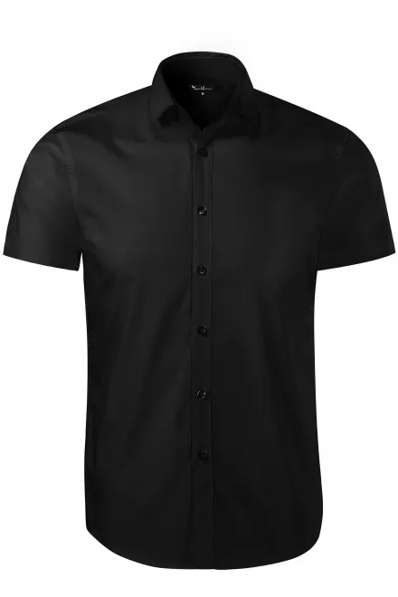 Pánská košile Slim fit - černá, M