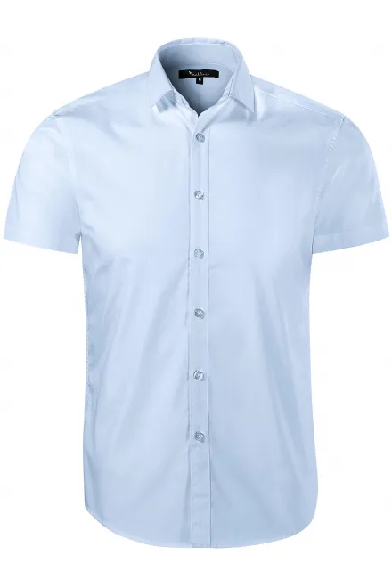 Pánská košile Slim fit - svetlo modrá, M