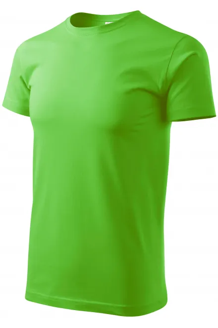 Pánské triko jednoduché, jablkově zelená