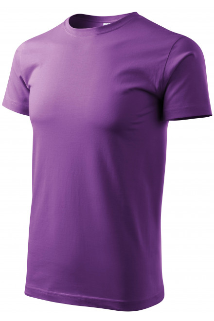 Pánské triko jednoduché, fialová, pánská trička