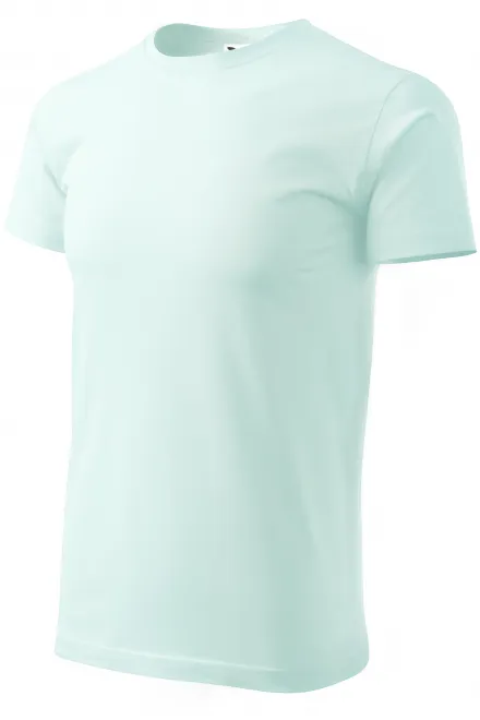Pánské triko jednoduché, ledová zelená