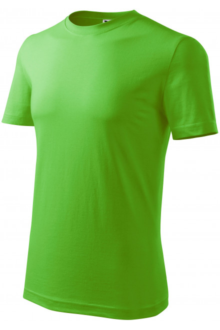 Pánské triko klasické, jablkově zelená, pánská trička