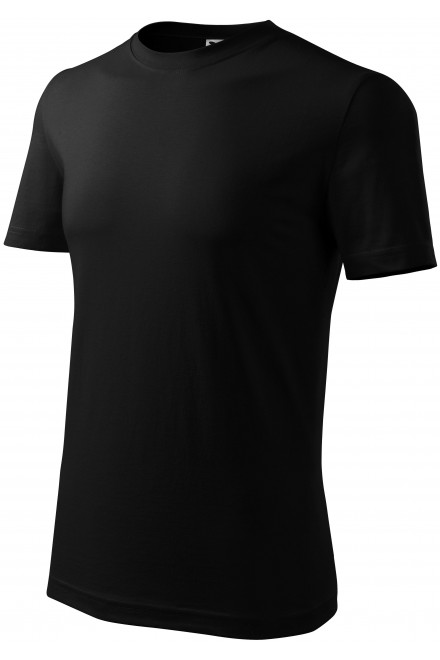 Pánské triko klasické, černá, trička s krátkými rukávy