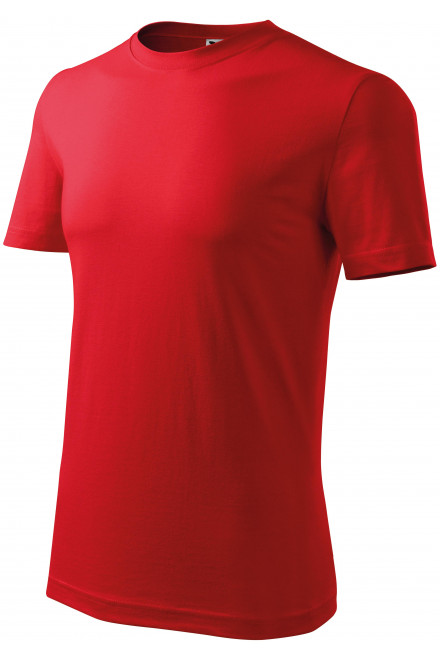 Pánské triko klasické, červená, červená trička