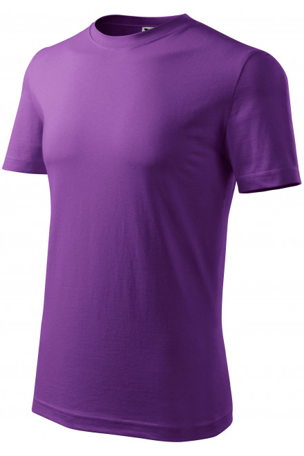 Pánské triko klasické, fialová, trička s krátkými rukávy
