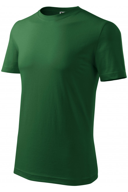 Pánské triko klasické, láhvovězelená, zelená trička
