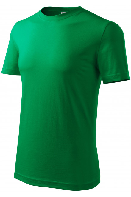 Pánské triko klasické, trávově zelená, zelená trička