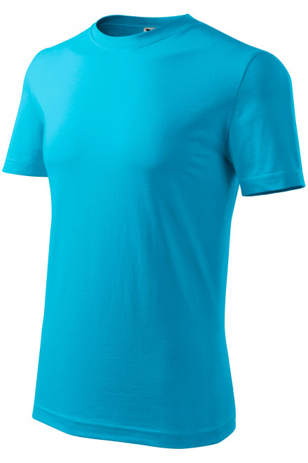 Pánské triko klasické, tyrkysová, modrá trička