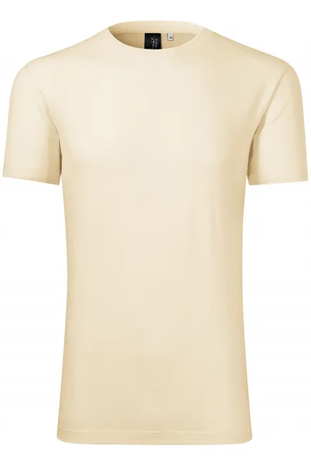 Pánské triko z Merino vlny - mandlová, 3XL