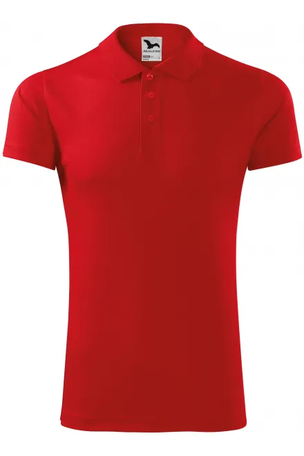 Polokošile sportovní - červená, XL