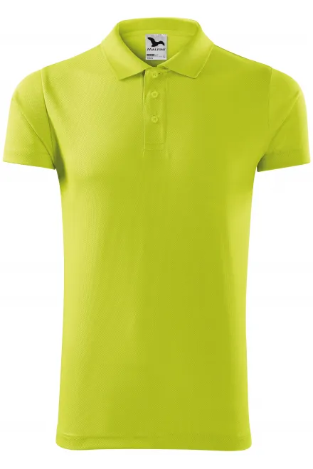 Polokošile sportovní - limetková, XL