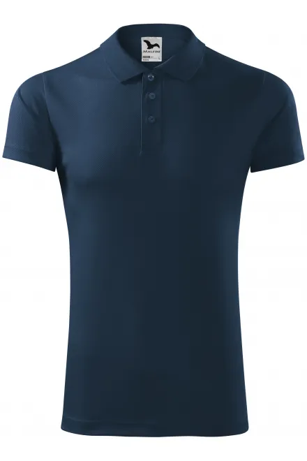 Polokošile sportovní - tmavomodrá, XL
