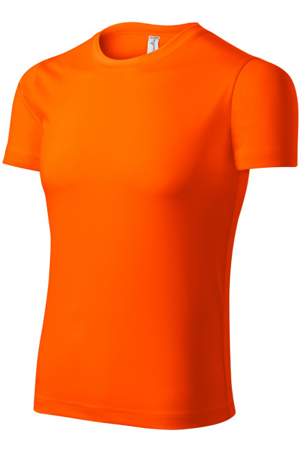 Sportovní tričko unisex, neonová oranžová, oranžová trička