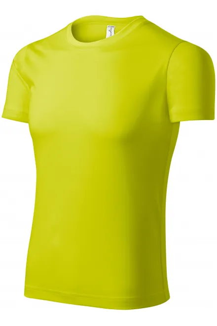 Sportovní tričko unisex, neonová žlutá
