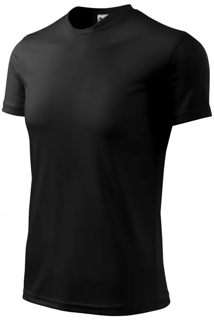 Tričko s asymetrickým průkrčníkem, černá