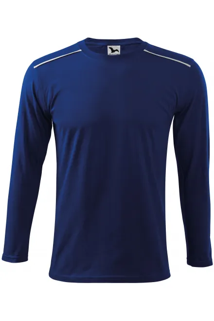 Tričko s dlouhým rukávem - kráľovská modrá, 3XL